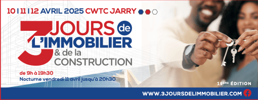 Rendez-vous aux 3 Jours de l'Immobilier du 10 au 12 Avril 